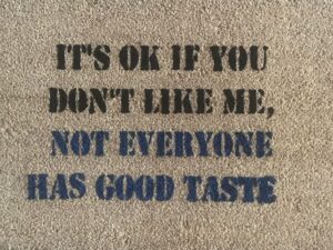 It's ok if you don't like me
